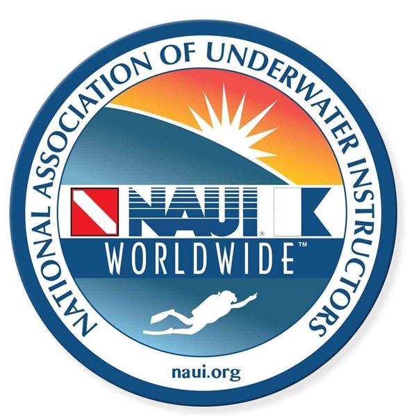 Picture of NAUI Worldwide Round Door Decal (15 inch")