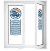 Picture of NAUI Worldwide Round Door Decal (15 inch")