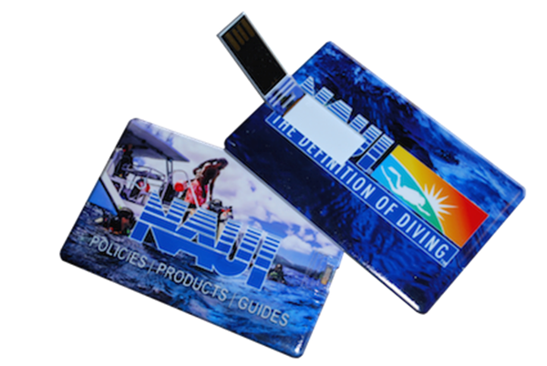 NAUI iCard USB Flash Drive