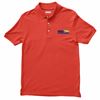 Picture of Polo Shirt - NAUI Logo (Micro PK) Coral