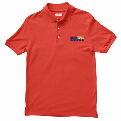 Picture of Polo Shirt - NAUI Logo (Micro PK) Coral