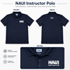 Picture of New NAUI Instructor Premium Polo Tee – Cotton Microfiber Lacoste Design with Embossed NAUI Logo
