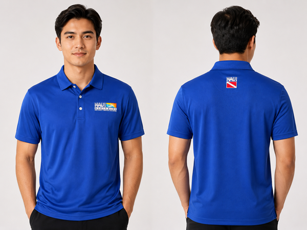 Picture of NAUI Worldwide Embroidered Performance Polo